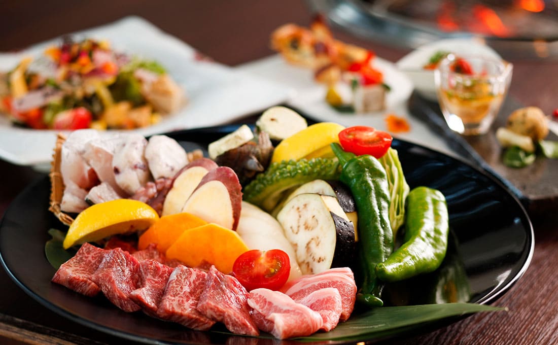 炭火焼グリル 島宝