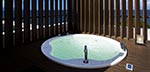 Spa Terrace Rooms with open-air baths