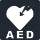 AED（自動体外式除細動器）がある