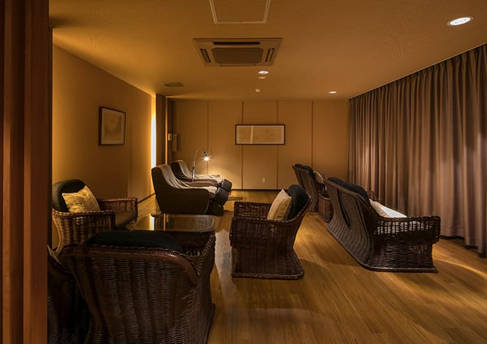 湯上りラウンジ