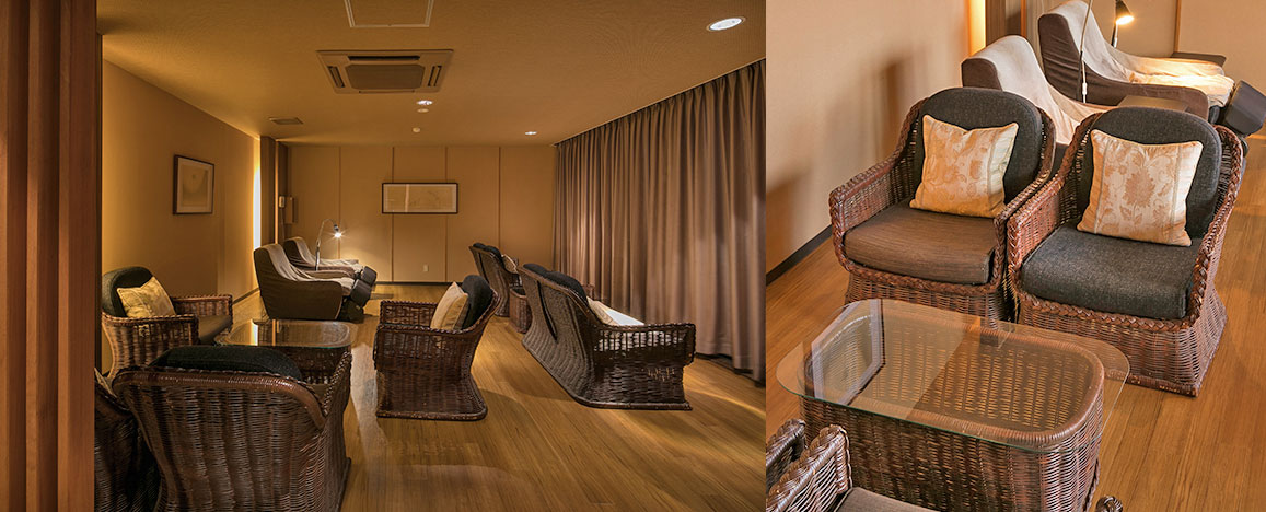 湯上りラウンジ