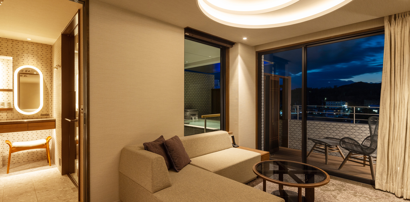 温泉露天風呂付サンテラススイート