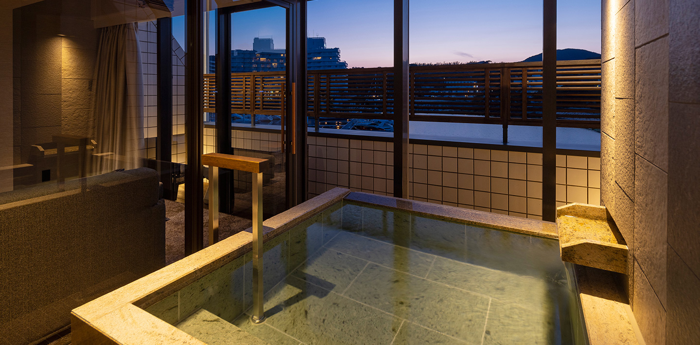 温泉露天風呂付サンテラススイート