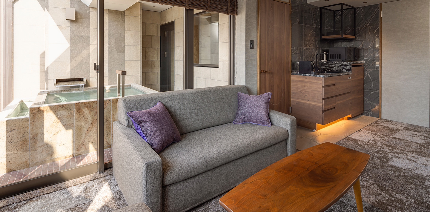 温泉露天風呂付サンテラススイート