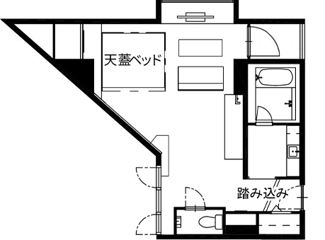 コーナーリゾート 間取り図