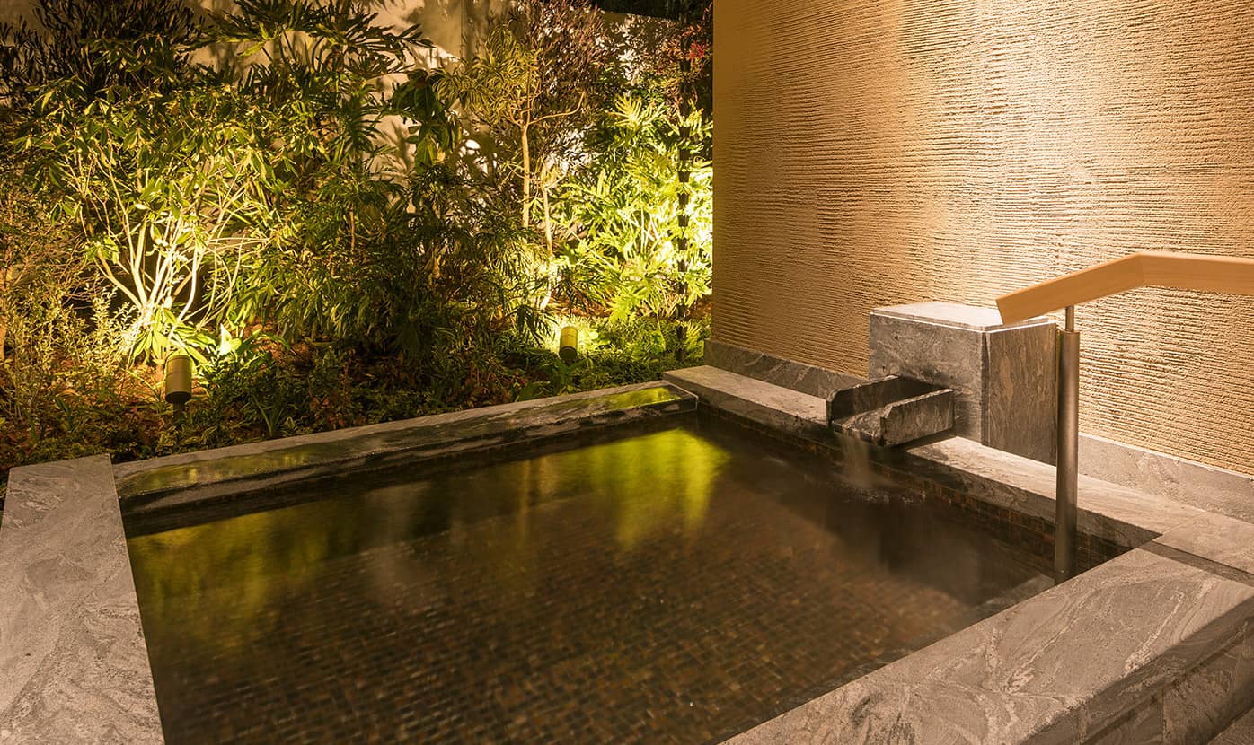 A Private Open-air Bath Just for You