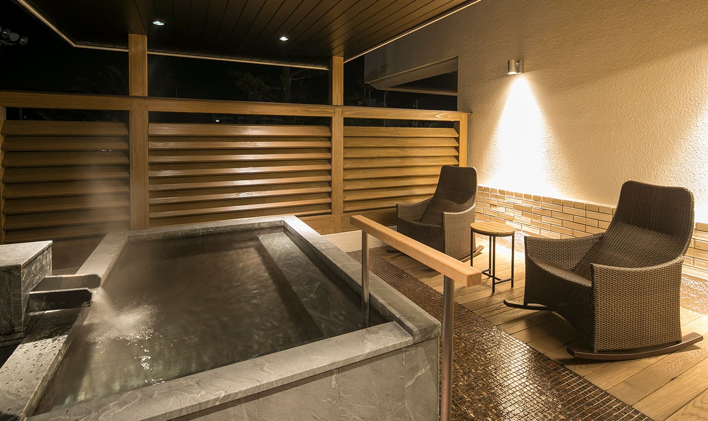 A Private Open-air Bath Just for You