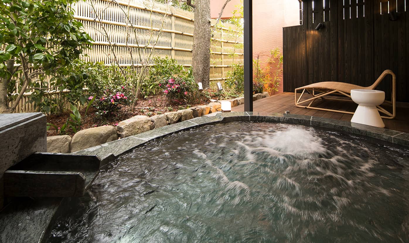 A Private Open-air Bath Just for You