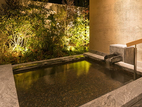 Japanese-Western Room Type B with open-air bath